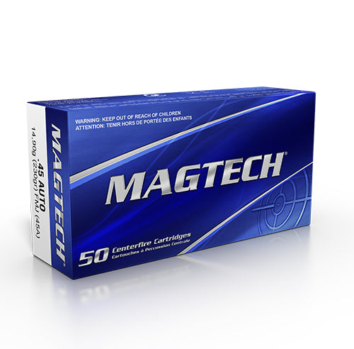 45 Auto 230 Grain FMJ Magtech 50/BOX