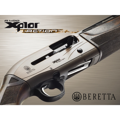BERETTA A400 XPLOR ACTION 12 GA 28" SEMI-AUTO SHOTGUN BL/WD 3"
BRONZE RECEIVER